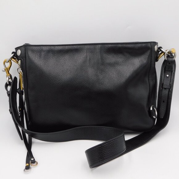 Rebecca Minkoff M.A.B. Crossbody Bag | Black Pebbled Leather | EUC with Tags - Picture 11 of 12